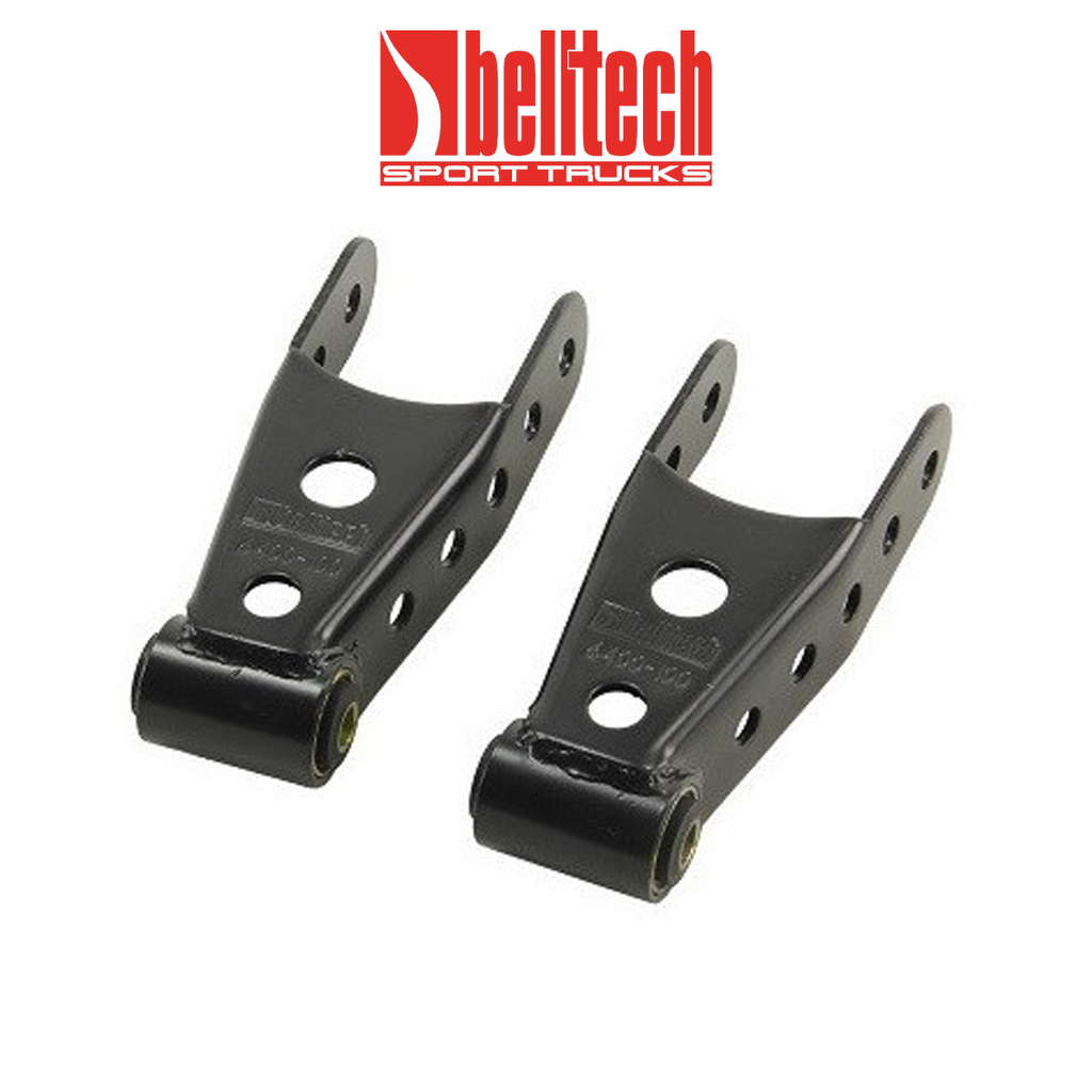 Belltech Lowering Shackles Rear GMC Sierra 19+ (Pair)