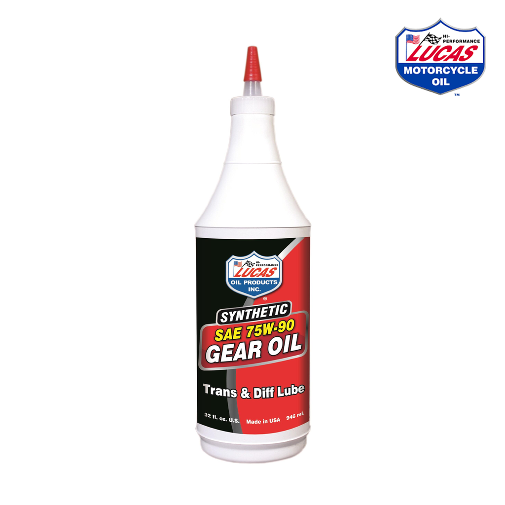 Lucas Oil 10047 SAE 75W-90 Synthetic Transmission and Differential Lube