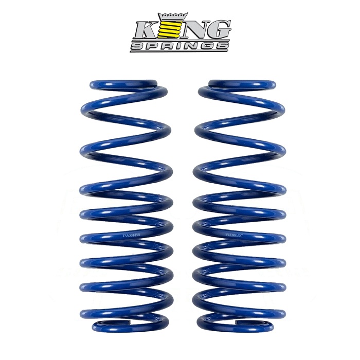 King springs Blue Rear Toyota Landcruiser LC200 2inch 08-21  (Pair)