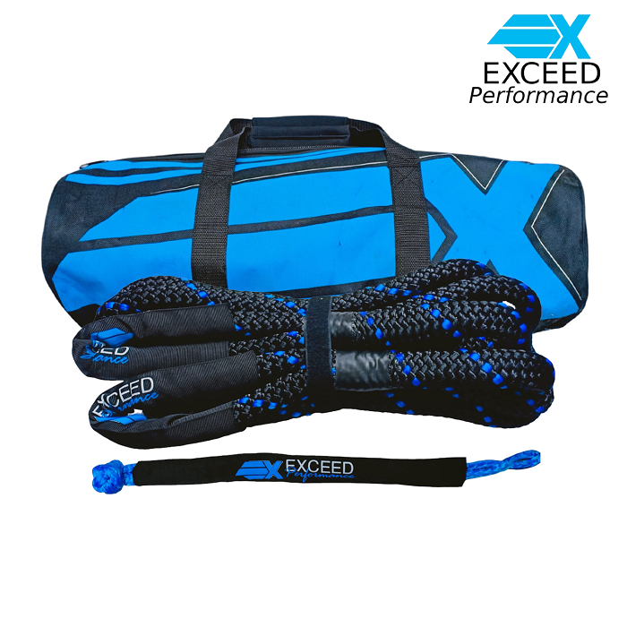 Exceed Blue Rope 10T 9m & 2 Soft Shackles 155mm-12mm