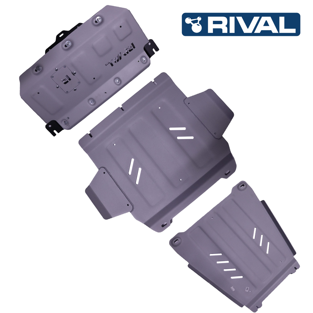 Rival Skid Plate Aluminum 6mm Toyota Tundra (3Pieces)