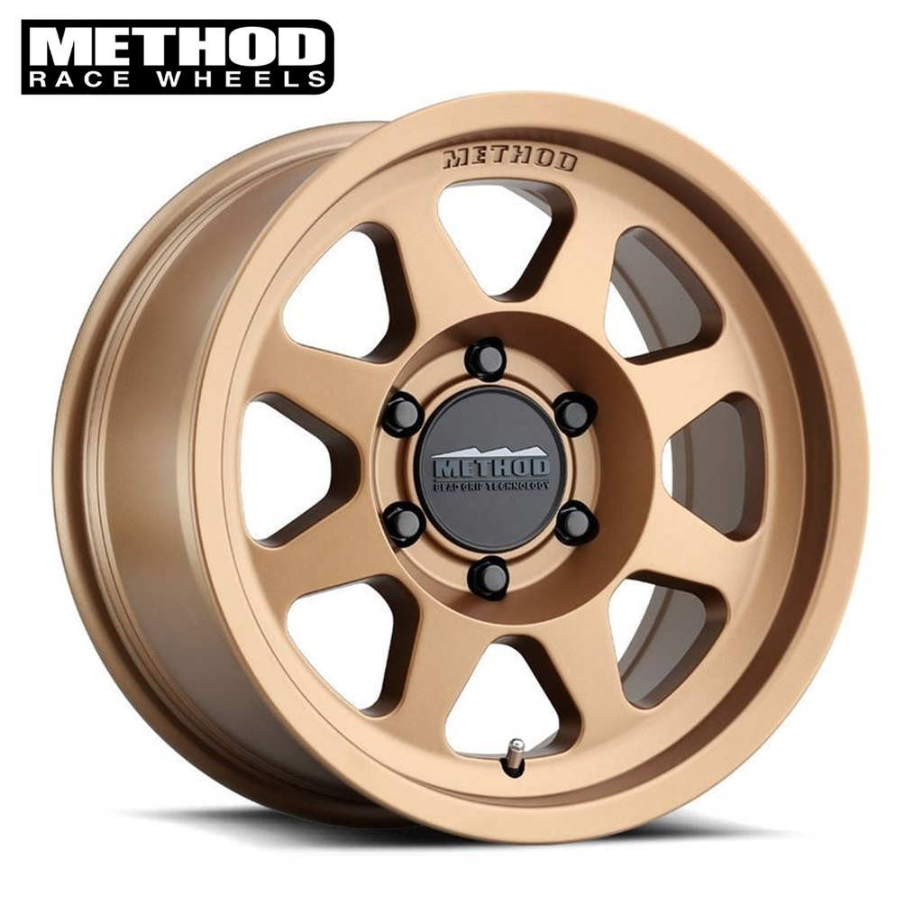 Method MR701, 17x8.5, 0mm Offset, 6x5.5, 106.25mm Centerbore, Method Bronze Gmc,Y61,Fj