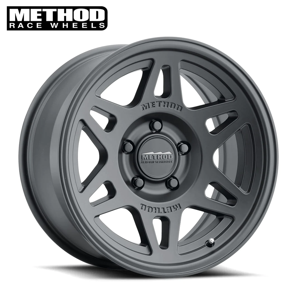 Method MR706, Sierra/Silverado 17x8.5, 0mm Offset, 6x5.5, 106.25mm Centerbore, Black