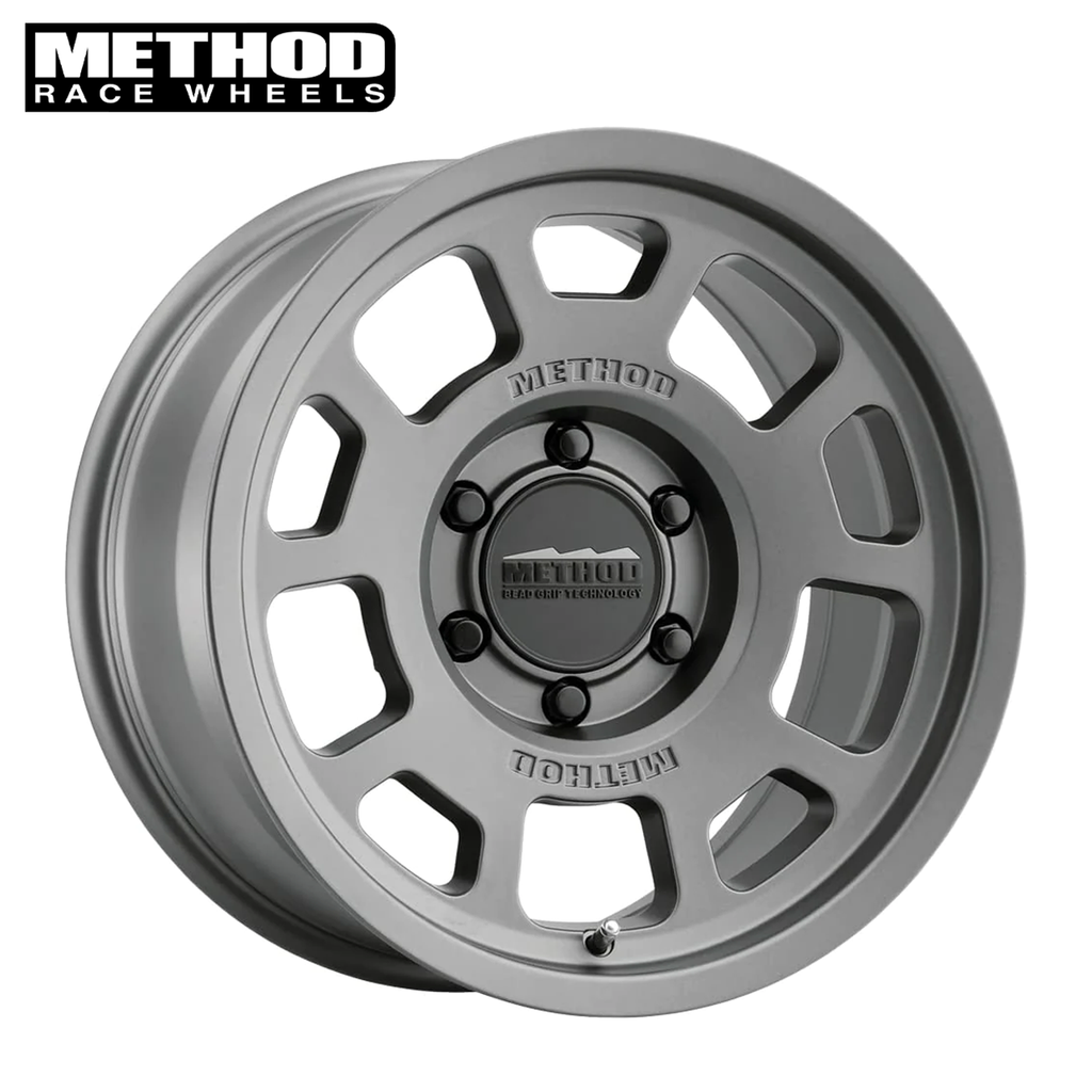 Method MR705, 17X8.5, 0 OFFSET, 6x135 Titanium F-150