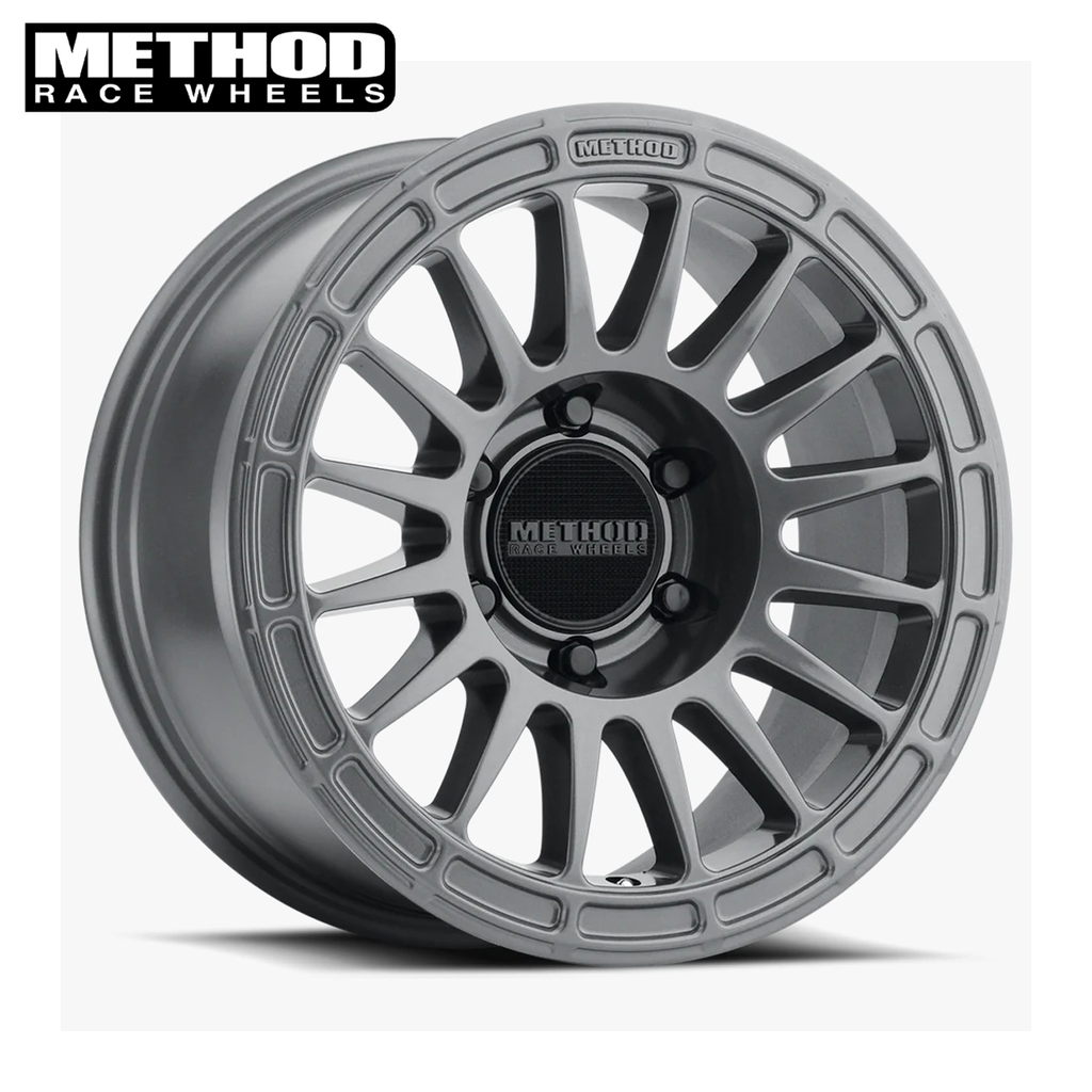 Method MR314, 17x8.5, 0mm Offset, 6x5.5, Nissan Vtc, Gloss Titanium