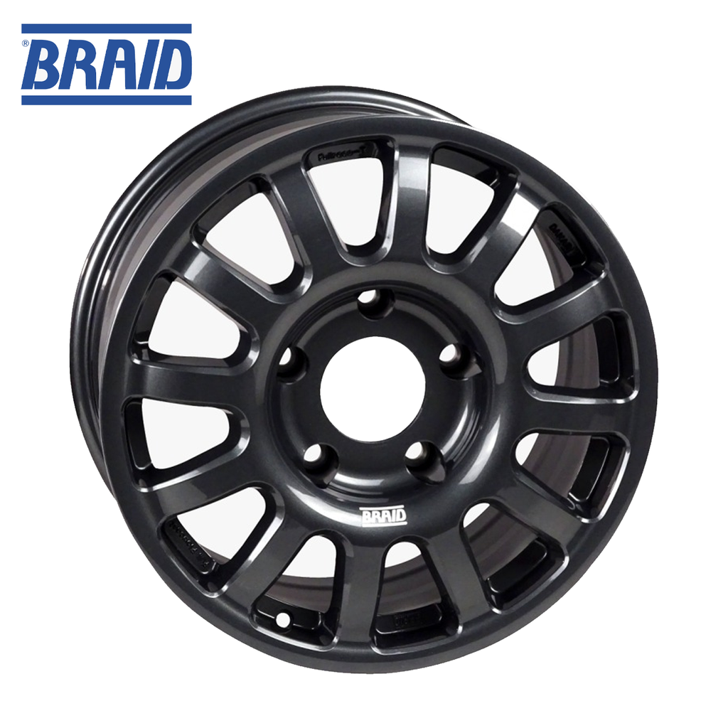 BRAID DAKKAR Landcruiser LC200 8X17 5X150 Matte Black LC200