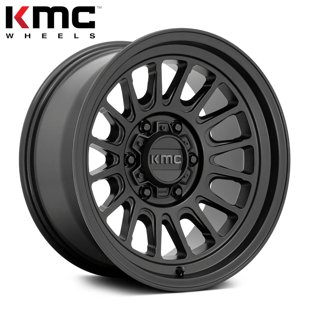 KMC wheels IMPACT OL satin black 17" (8.5/6x139.7/0) Gmc,Fj