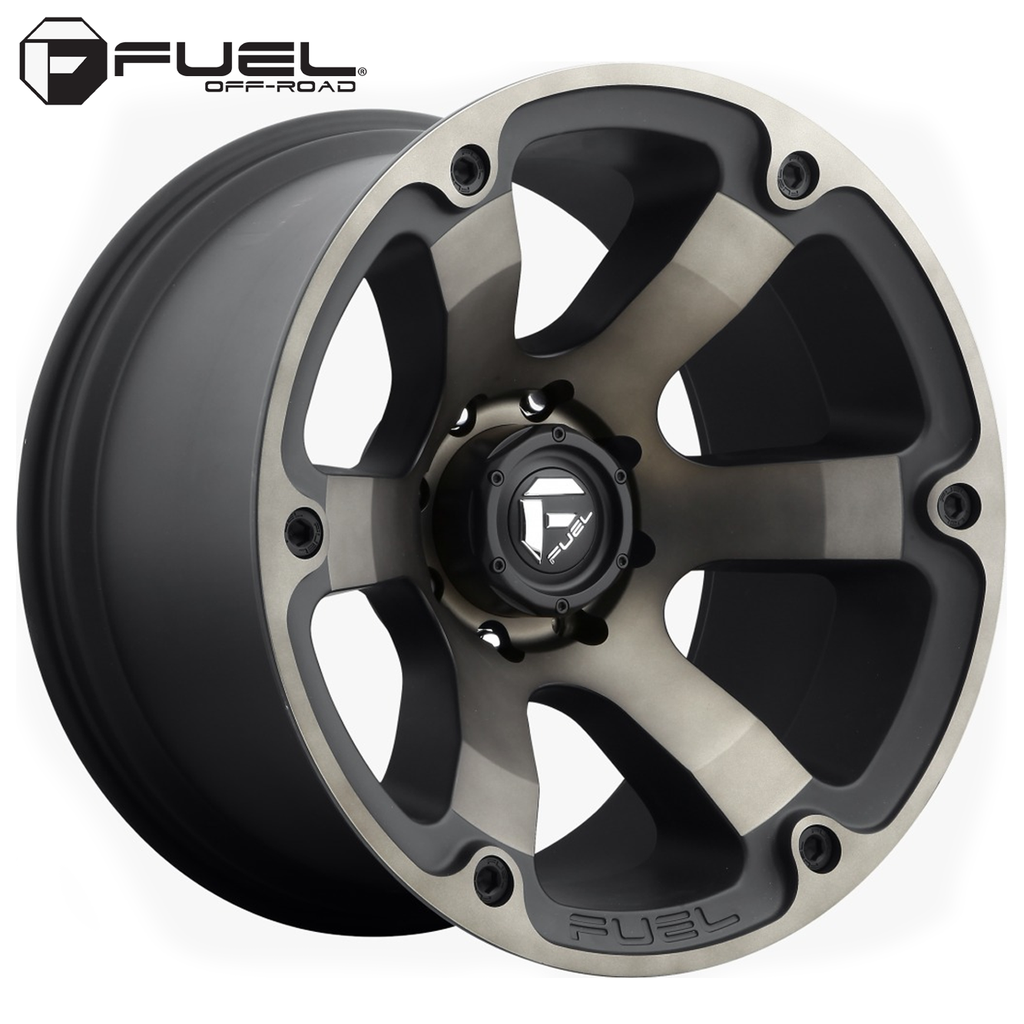 FUEL WHEELS BEAST MATTE BLACK 17" (9/5X127/1) Jeep