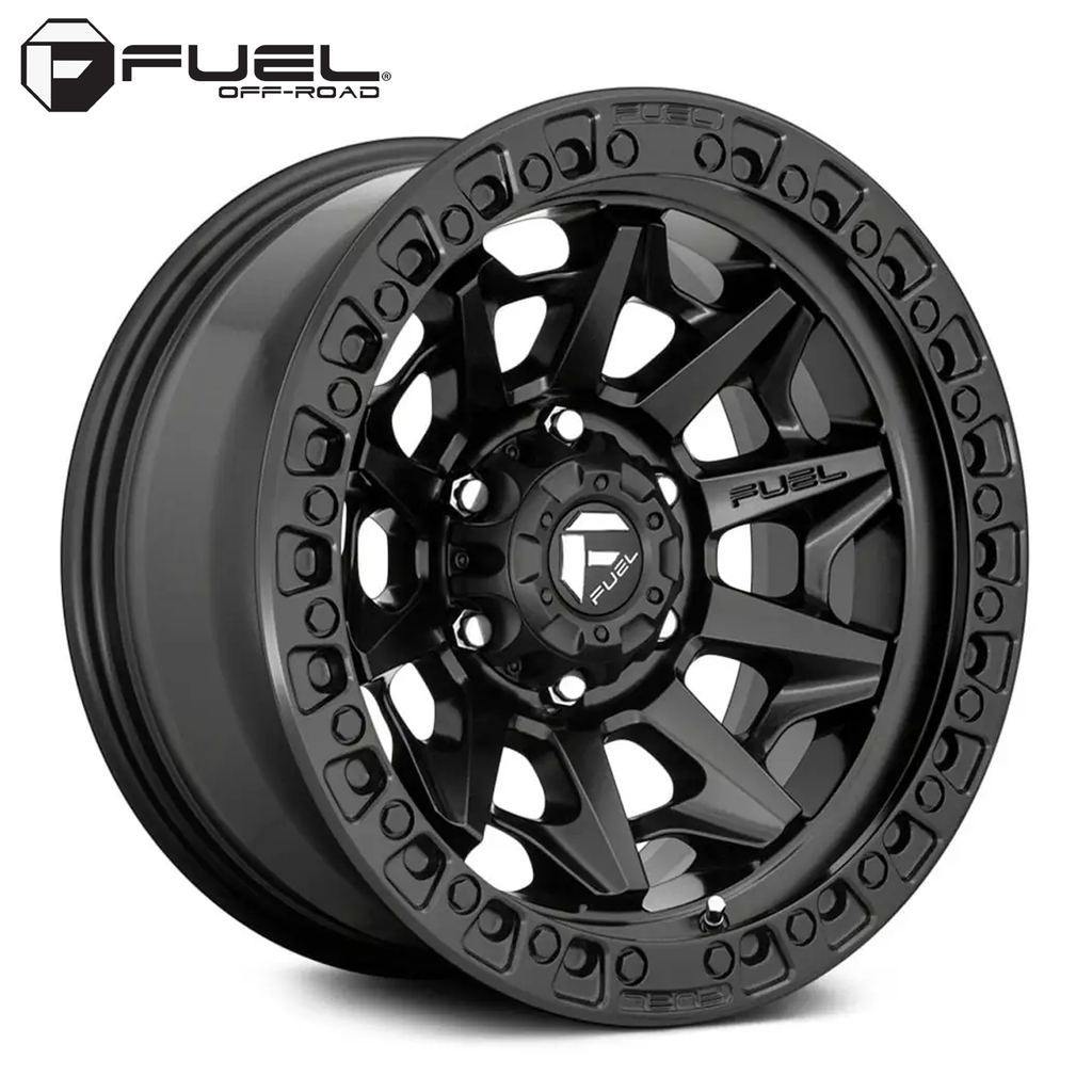 FUEL WHEELS COVERT MATTE BLACK 17" (8.5/6X135/14)