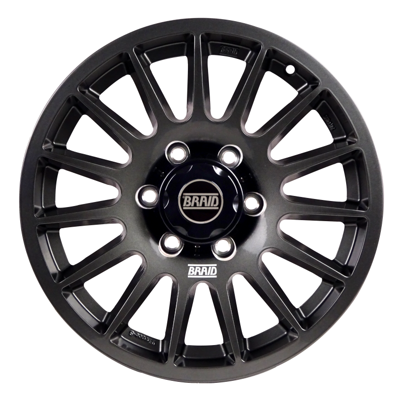 BRAID WINRACE S 8"X17" TOYOTA LC300 ANTHRACITE SHINY  6X139.7X95.1 E.T. 30