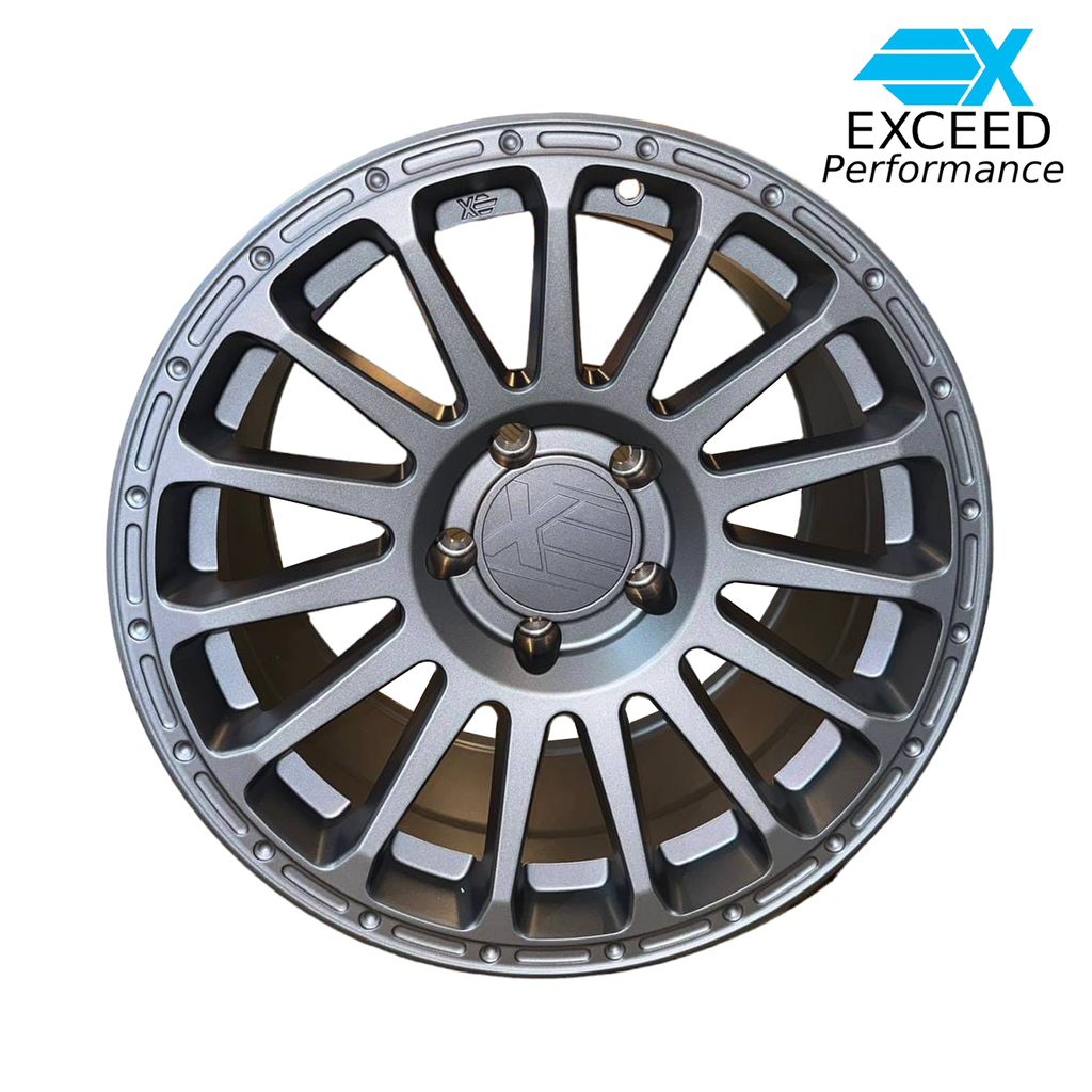 Exceed Wheels Size17*8.5, H/PCD 5*127, PCD Drill 14.5*29, ET 0, CB 71.5, JK/JL/JT Matt Dark Grey