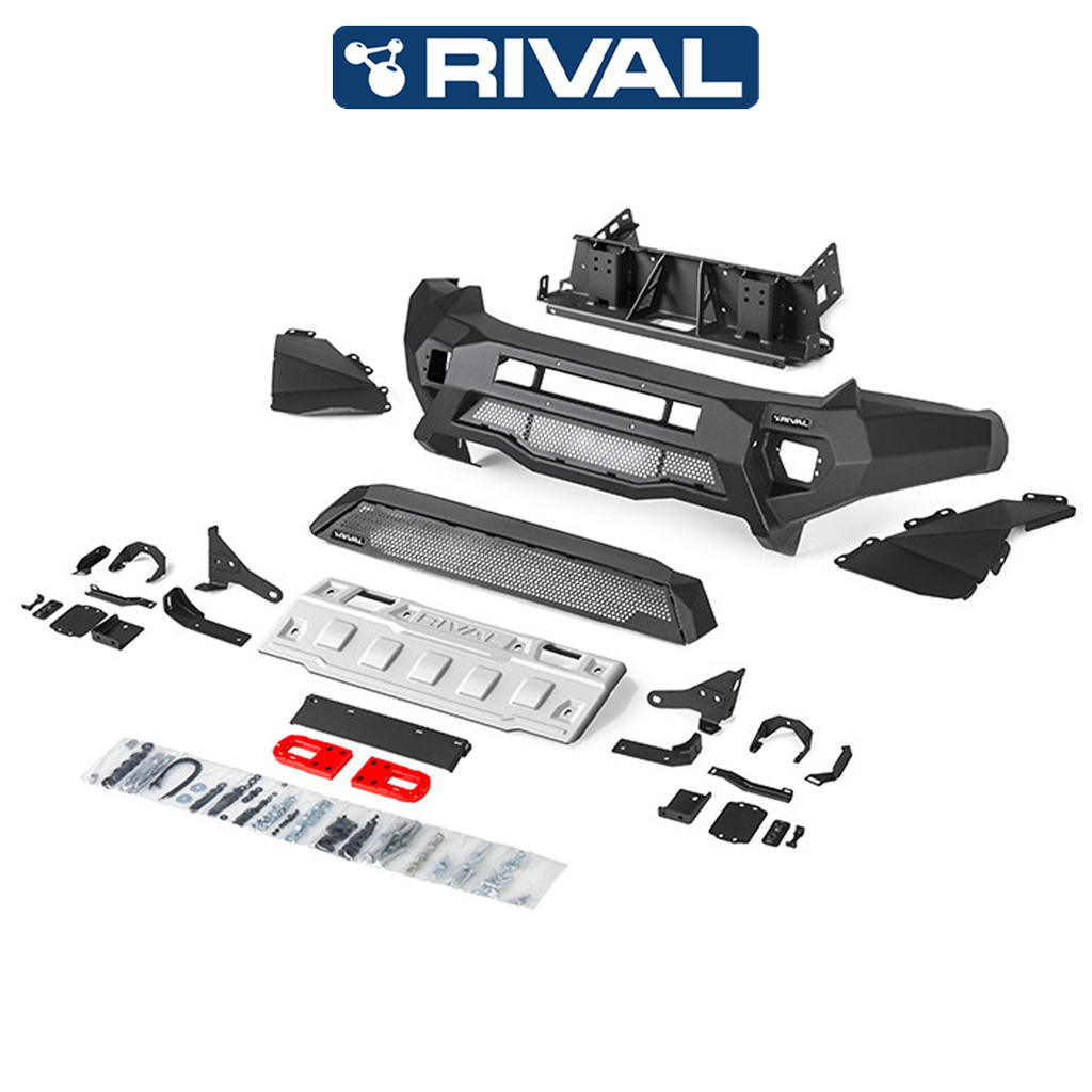 Rival Front bumper Toyota Hilux 21+ (incl. grill, recovery points)