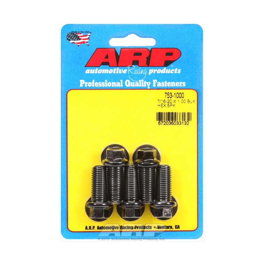 ARP BLK Chromoly Bolts 5pcs