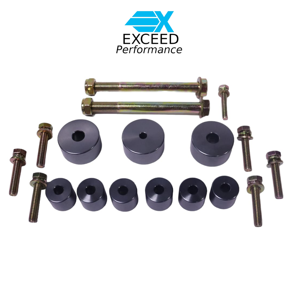 Exceed Diff drop Toyota LC200 25mm (Kit)