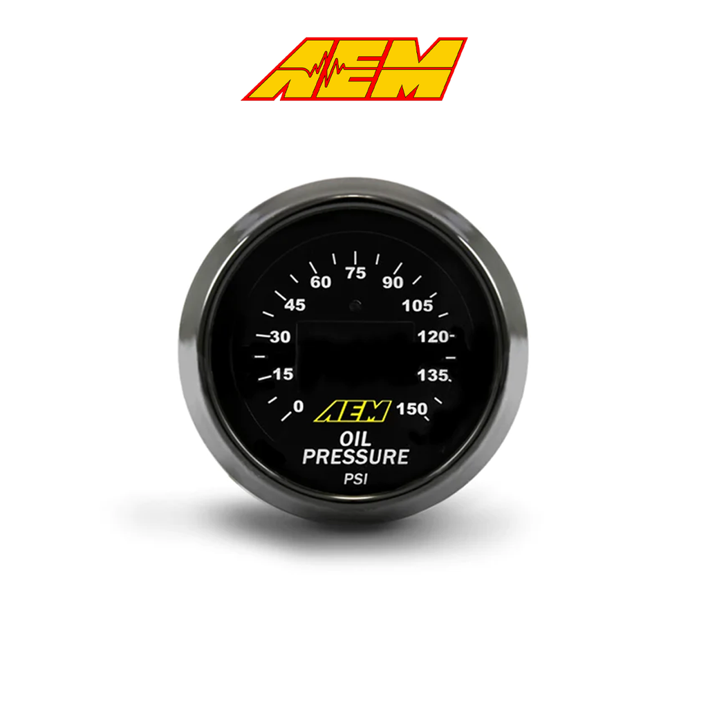 AEM Electronics Digital Display Gauges Oil Pressure