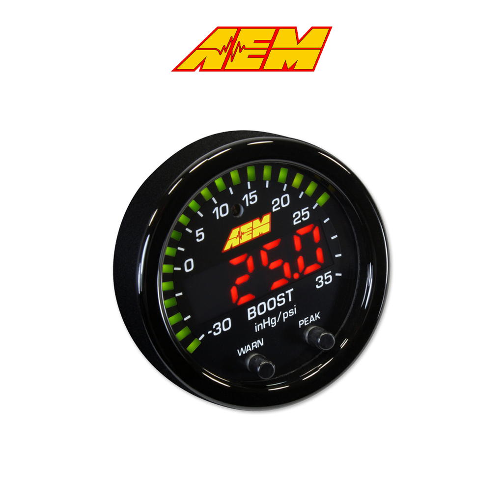 AEM Electronics X-Series Boost Pressure Gauges