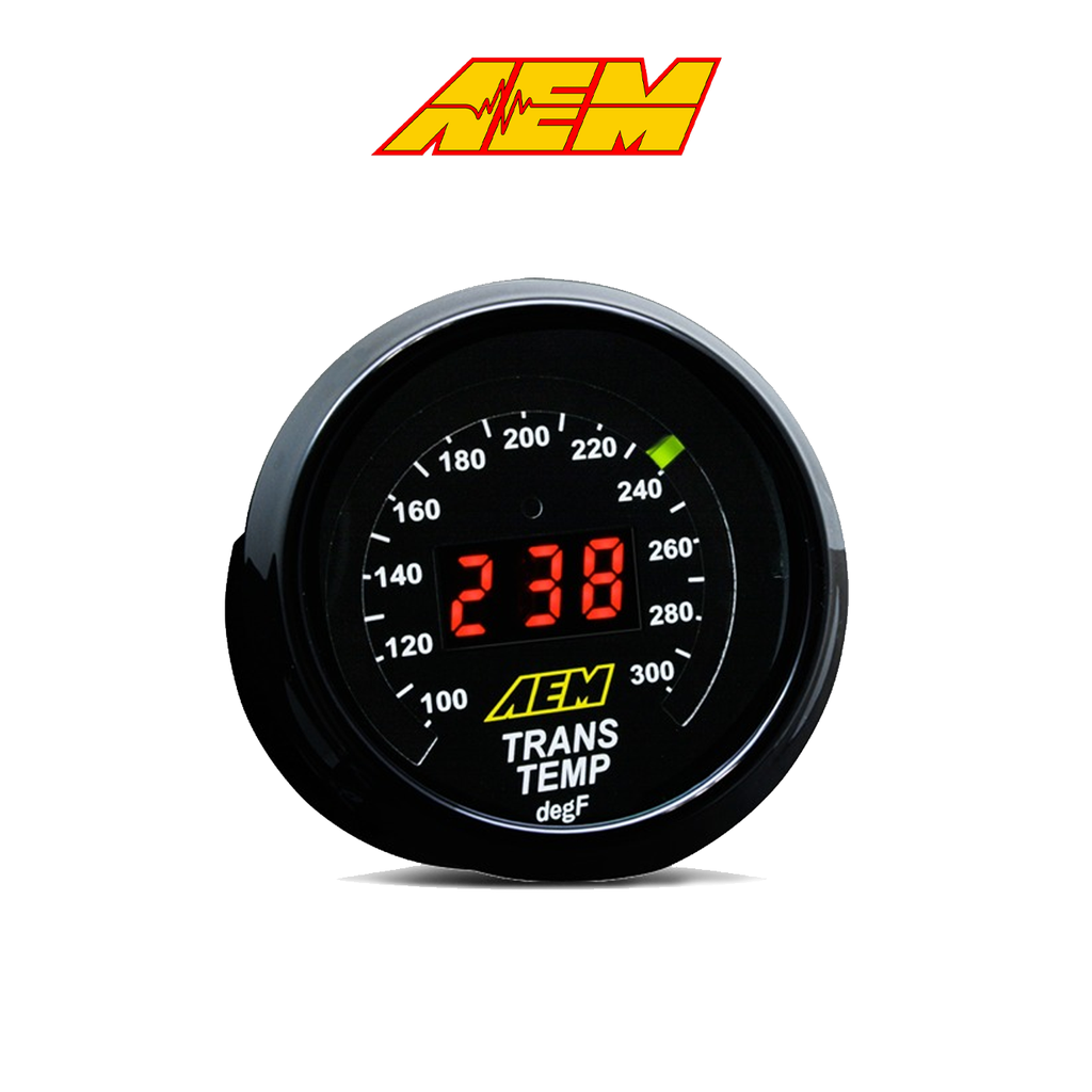 AEM Electronics Digital Display Gauges Oil, Transmission, Water Temp.