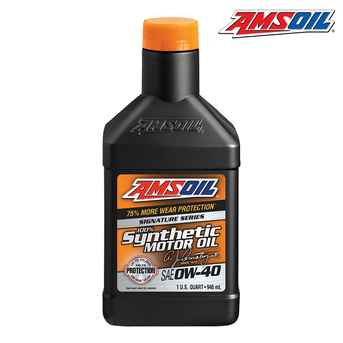 Amsoil EA Signature Series 0W-40 Synthetic Motor Oil