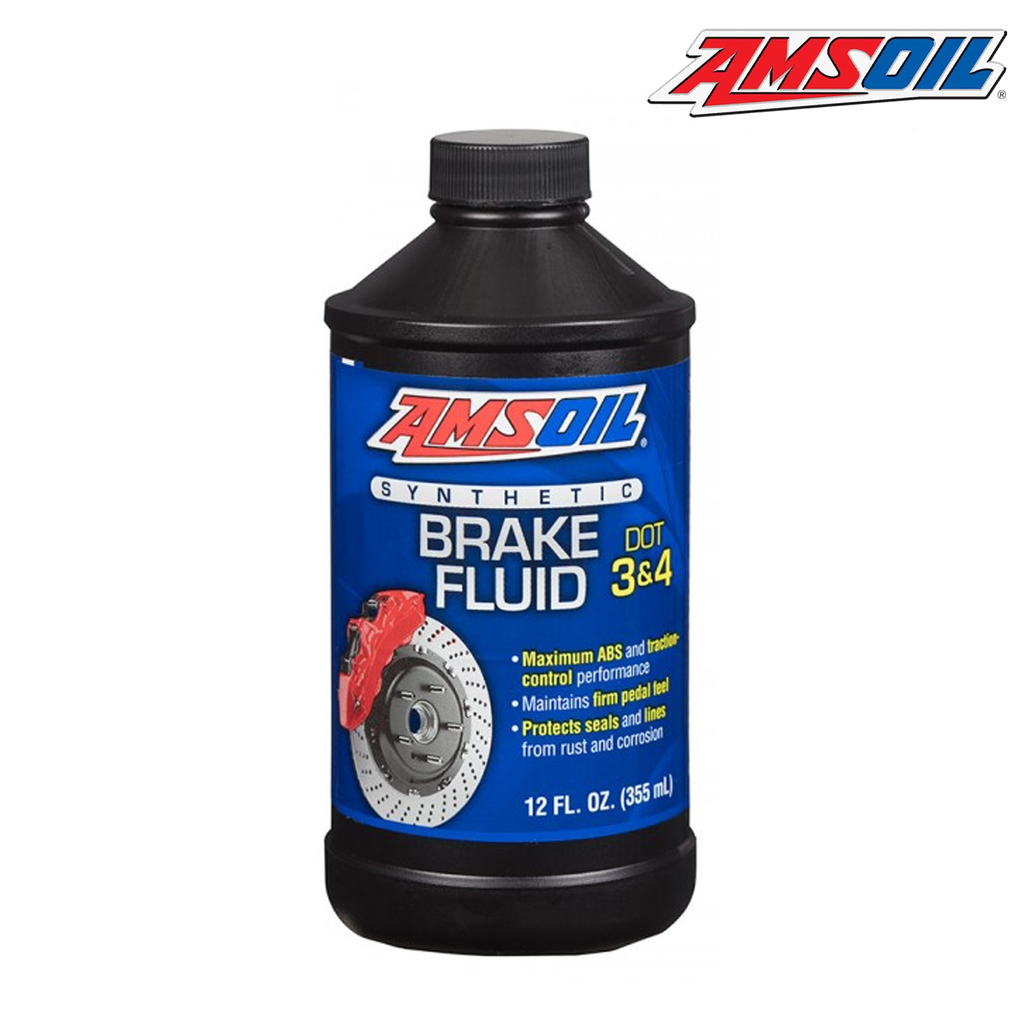 AMSOIL DOT 3 and DOT 4 Synthetic Brake Fluid (355ml)