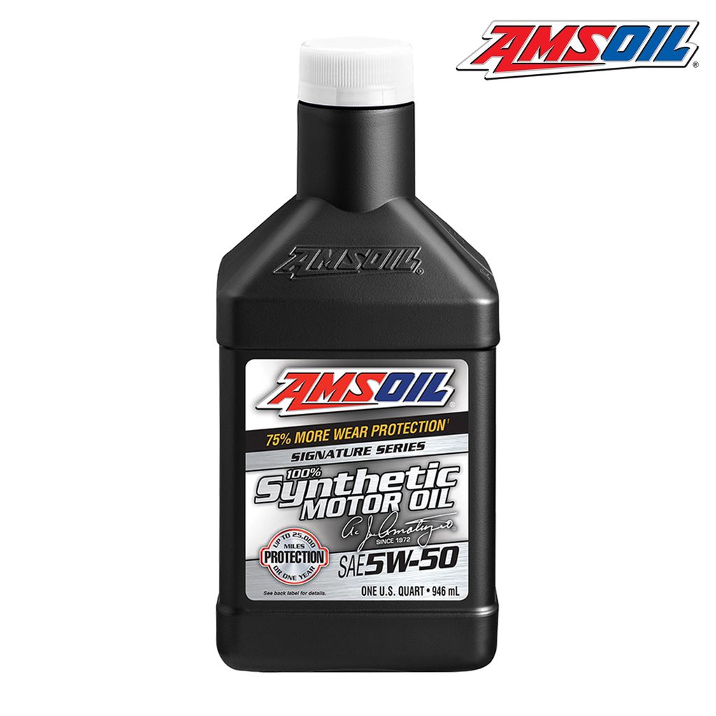 AMSOIL 15W-50 100% Synthetic Metric Motorcycle Oil