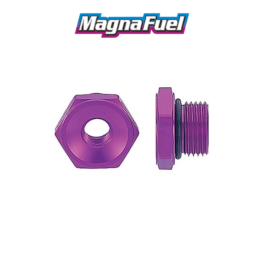 MagnaFuel Pressure Gauge Adapters -10AN O-ring to Adapter 1/8