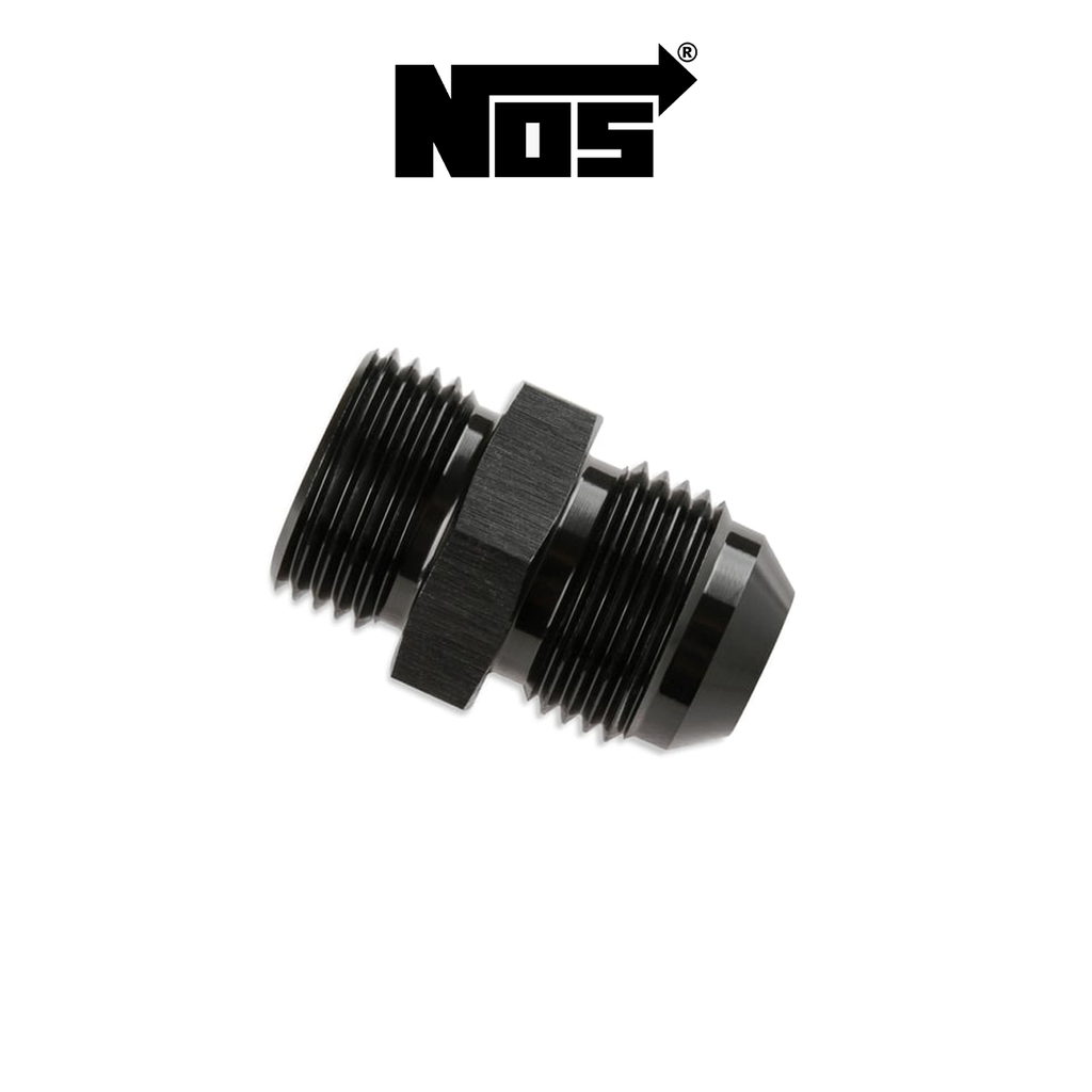 NOS Fitting Black -8AN to 9/16" O-Ring