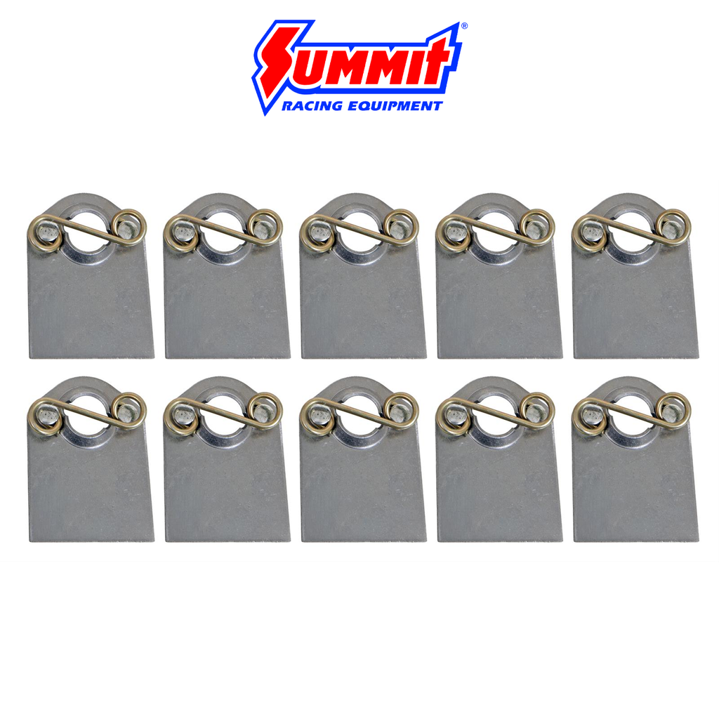 Summit Racing Quick-Release Fastener Weld Plates