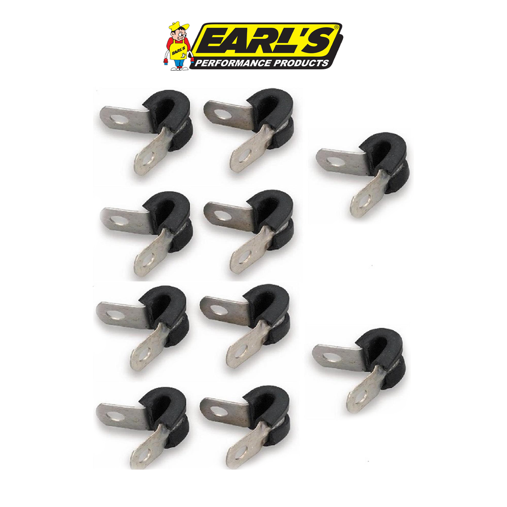 Earl's Performance Cushioned Hose Clamps