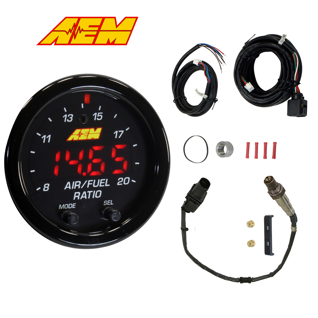 AEM Electronics X-Series Wideband UEGO Air/Fuel Sensor Controller Gauges