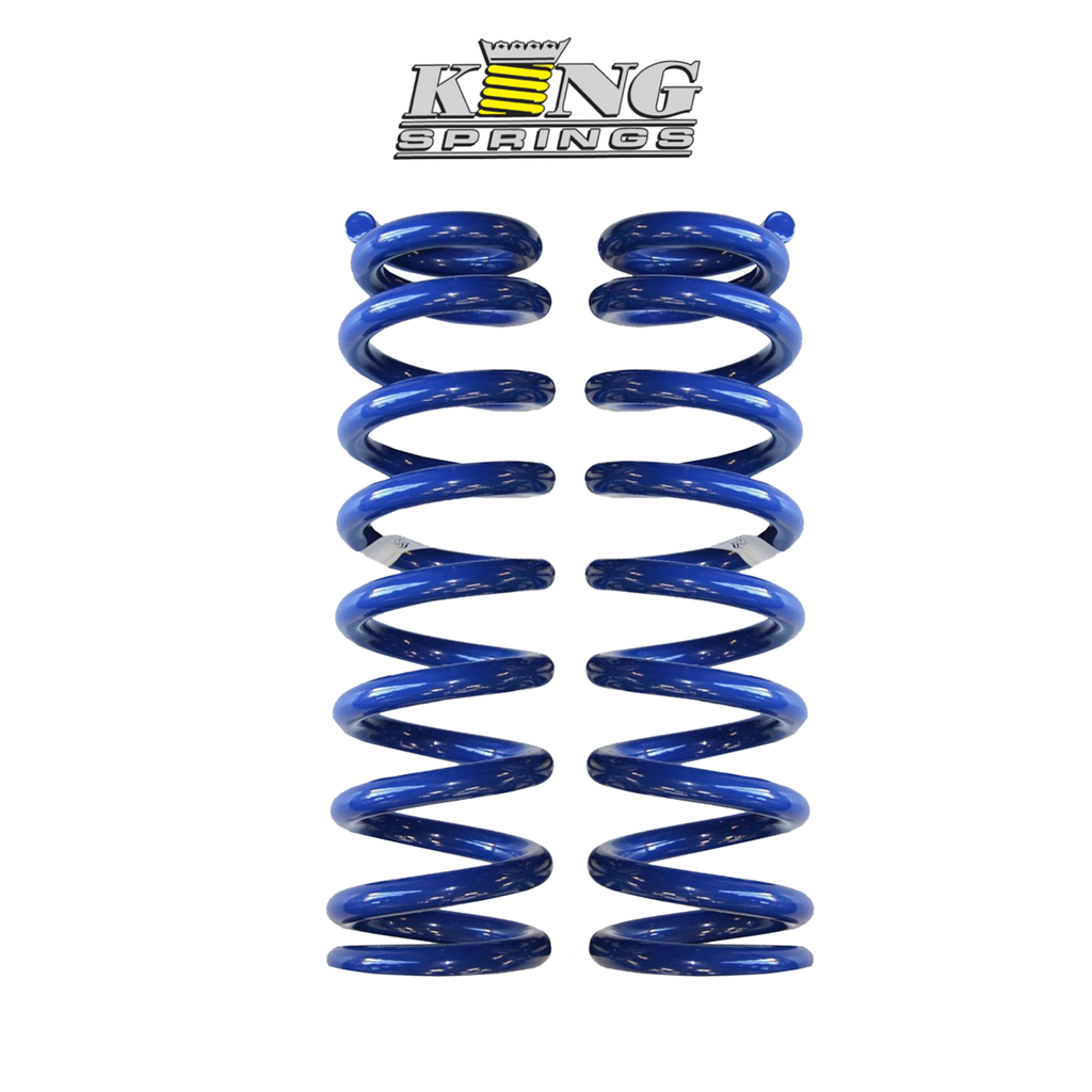 King springs Blue Front Toyota Landcruiser 22+ LC300 (Pair)