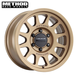 [MR70378560900] Method MR703, Sierra/Silverado 17x8.5, 0mm Offset, 6x5.5, 106.25mm Centerbore, Method Bronze Gmc,Y61,Fj