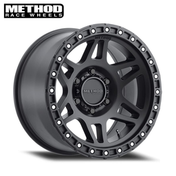 [MR31278560500] Method MR312, 17x8.5, 0mm Offset, 6x5.5, 106.25mm Centerbore, Matte Black Gmc,Y61,Fj