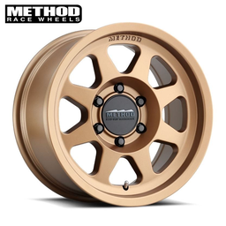 [MR70178560900] Method MR701, 17x8.5, 0mm Offset, 6x5.5, 106.25mm Centerbore, Method Bronze Gmc,Y61,Fj