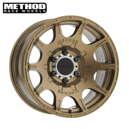 [MR30878560900] Method MR308 Roost,17x8.5, 0mm Offset, 6x5.5, 106.25mm Centerbore, Method Bronze Gmc,Y61,Fj