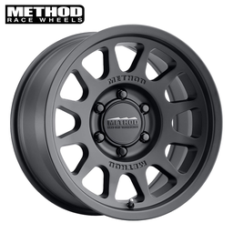 [MR70378560500] Method MR703, 17x8.5, 0mm Offset, 6x5.5, 106.25mm Centerbore, Matte Black Gmc,Y61,Fj