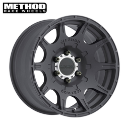 [MR30878560500] Method MR308 Roost, 17x8.5, 0mm Offset, 6x5.5, 106.25mm Centerbore, Matte Black Gmc,Y61,Fj