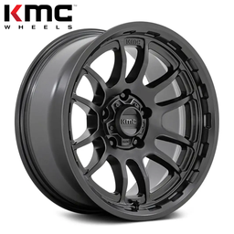 [KM727MX17855000] KMC WHEELS wrath satin black 17" (8.5/5x127/0) Jeep