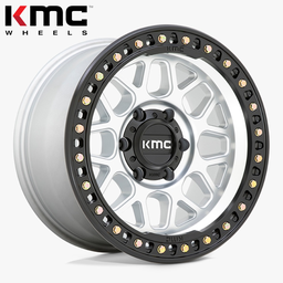 [KM54978550500] KMC WHEELS GRS MACHINED W/ SATIN BLACK LIP  17" (8.5/5X127/0) Jeep