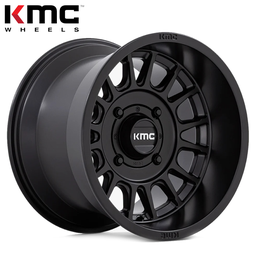 [KM54278568700] KMC WHEELS IMPACT SATIN BLACK 17" (8.5/6X139.7/0) Dodge,Gmc,Fj