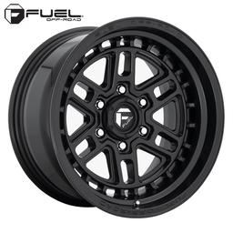 [D66717908450] FUEL WHEELS NITRO6 BLACK 17" (9/139.7/1)