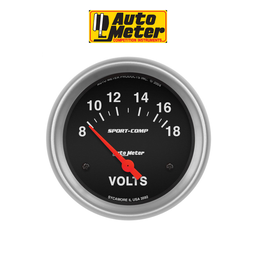 [2592] AutoMeter Voltmeter Gauge