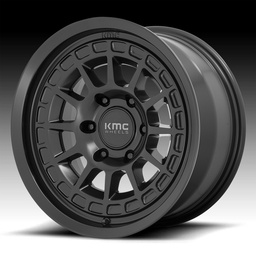 [KM71978062735] KMC WHEELS SATIN BLACK 17" (8.5/6X139.7/35) LC300,LX600,Bronco