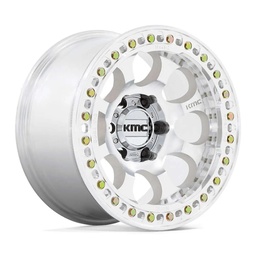 [KM237DX17856000] KMC WHEELS RIOT BL SILVER MACHINED 17" (8.5/6X139.7/0)