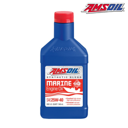 [WCMQT] AMSOIL 25W-40 Synthetic-Blend Marine Engine Oil