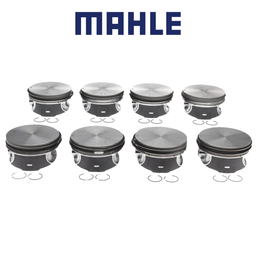 [224-3760WR-50MM] Mahle Pistons OE Replacement Flat Cast Aluminum, GM LS engine Set of 8